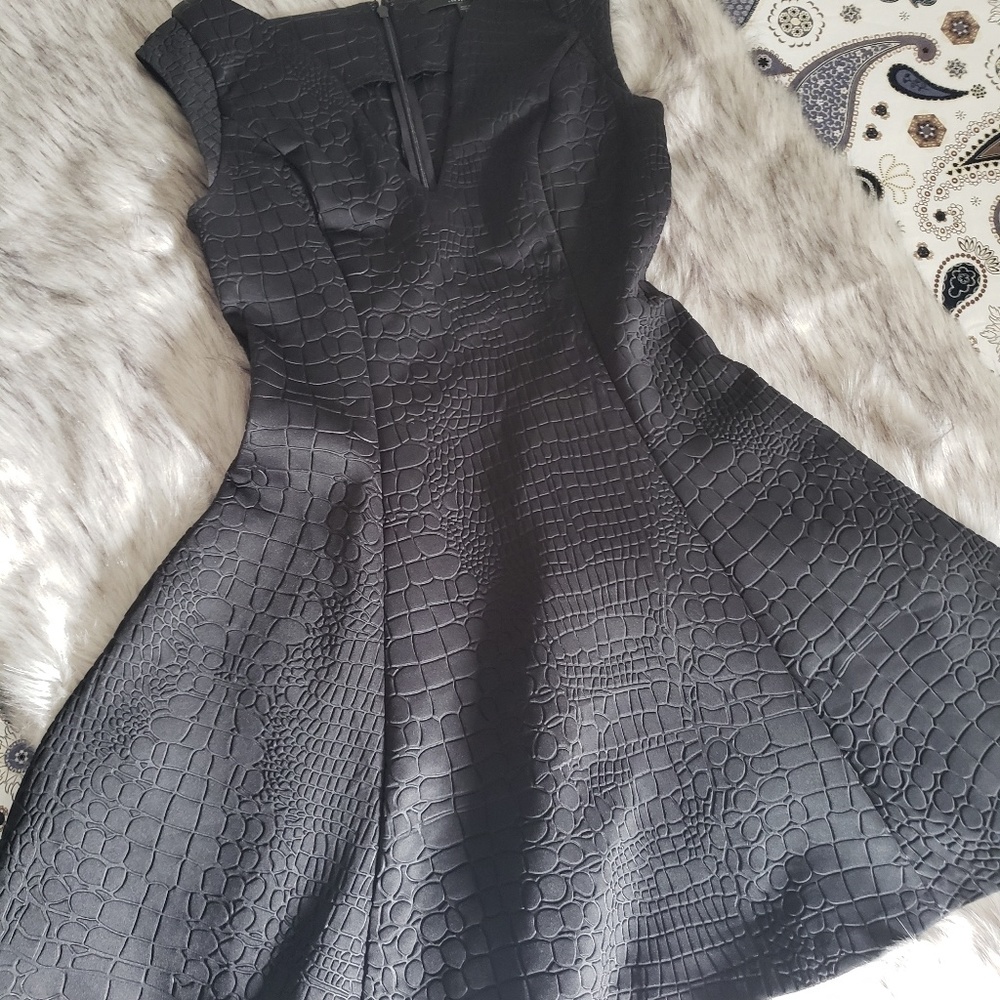Guess crocodile print dress